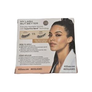 KISS My Lash But Better No Filters False Eyelashes BNIB Natural Look
